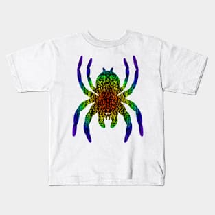 Cross Hatching Tarantula V12 Kids T-Shirt